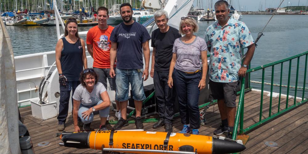 SOKOWASA, une campagne océanographique pour étudier les écosystèmes marins au sud des îles Fidji, à l’aide d’un planeur sous-marin : le SeaExplorer