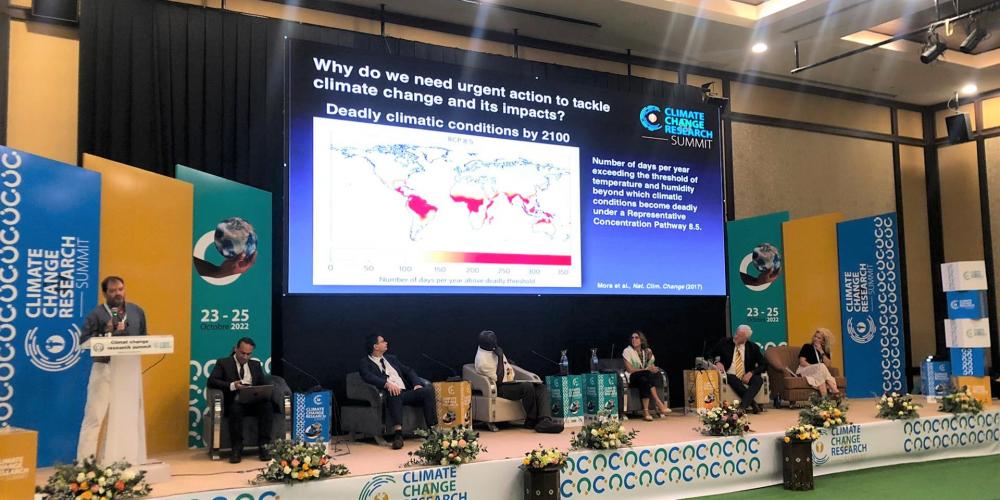 Sommet sur le changement climatique et la recherche 2022 du 23 au 25 octobre à Djibouti