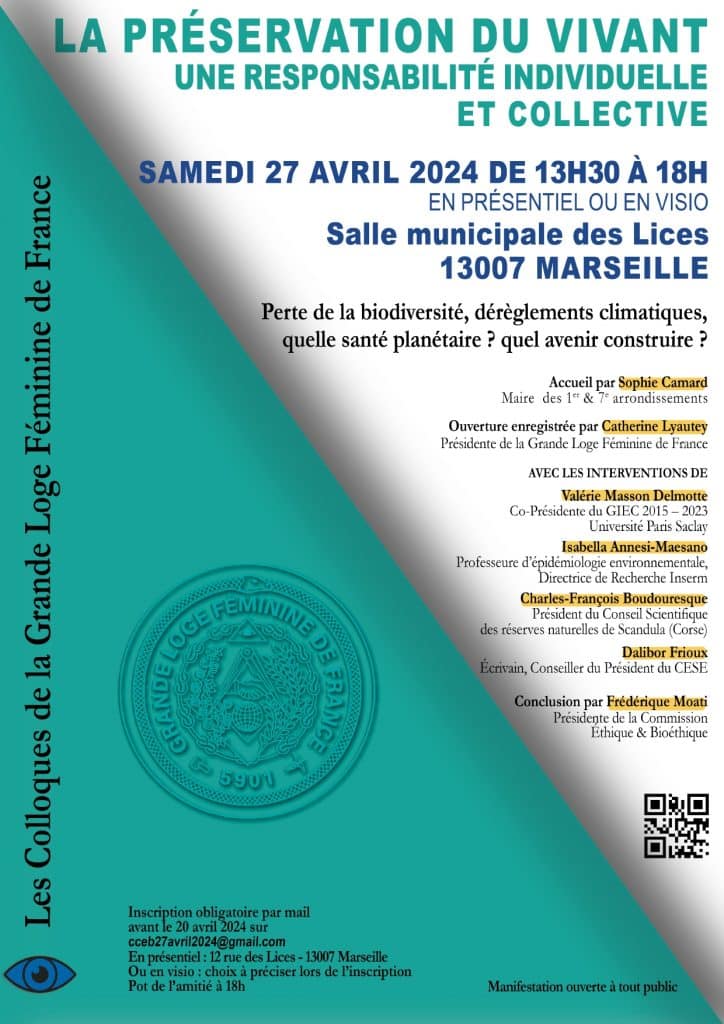 Conference poster Preserving life: an individual and collective responsibility
