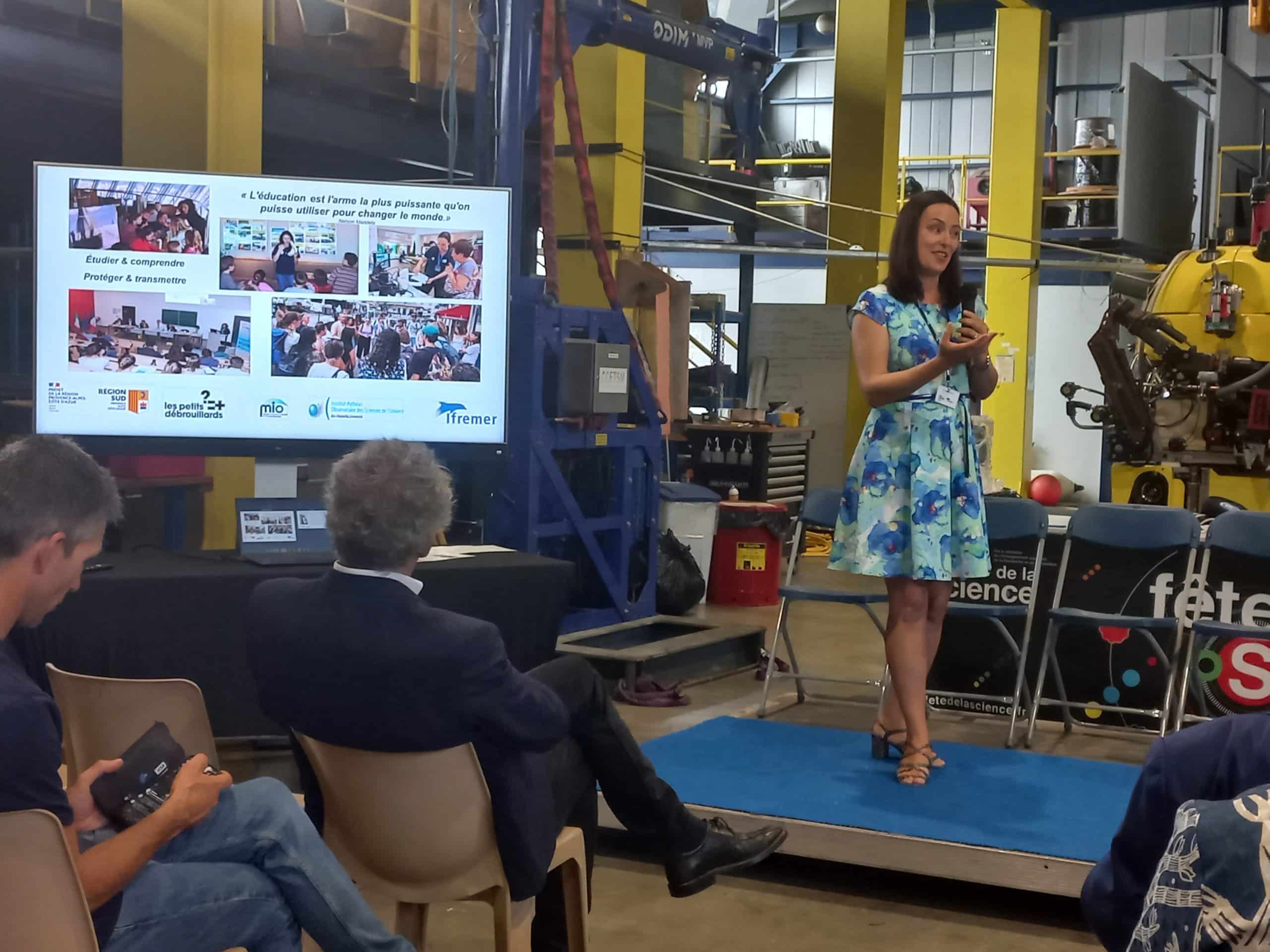 Daniela Banaru - Regional launch of the Fête de la Science