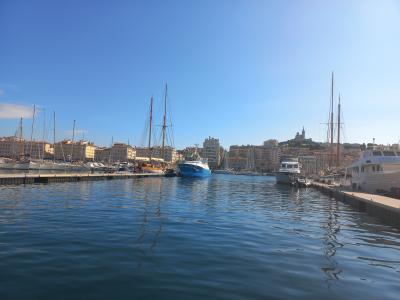 L'Antedon II amarré au Quai d'Honneur !