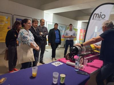 Visite des élus de la Ville de Marseille